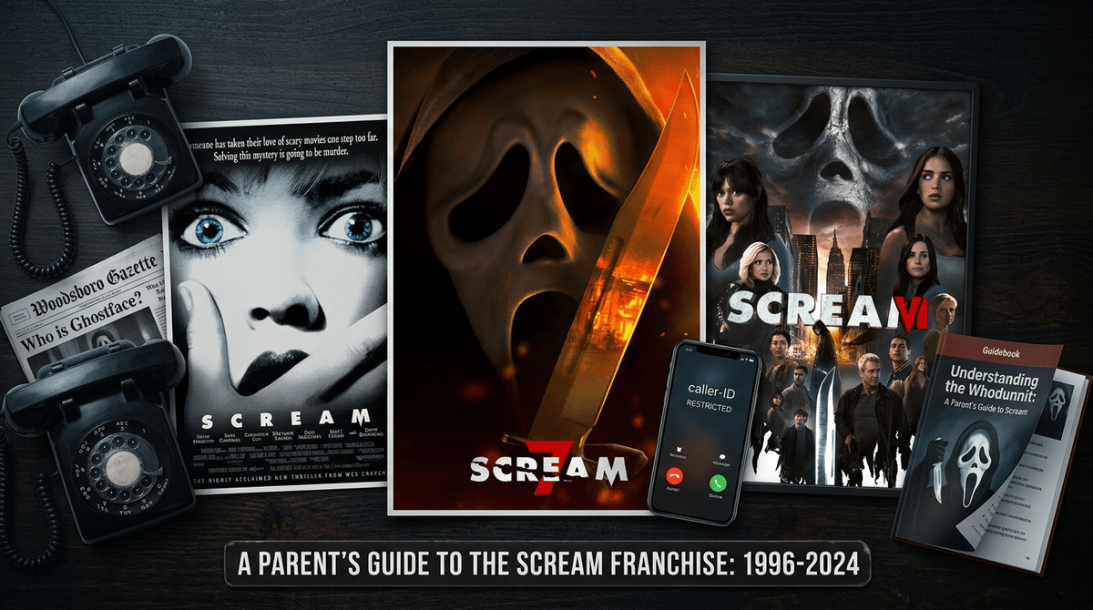 Illustration for Scream 7 Parents Guide: Rated R for Strong Bloody Violence