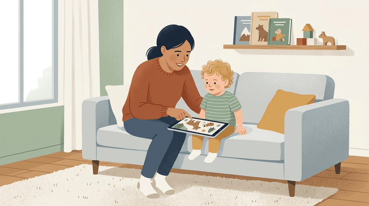 Illustration for Beyond the Timer: Navigating Screen Time Guidelines for Toddlers