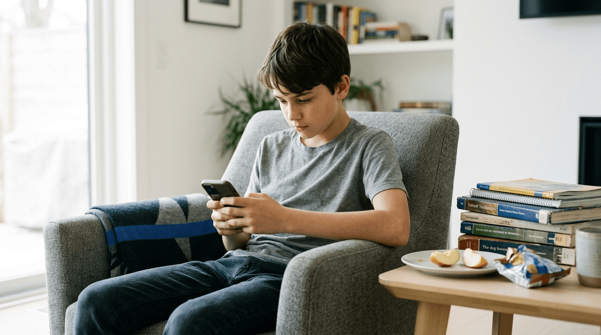 Illustration for Why Using Screen Time as a Reward or Punishment Backfires