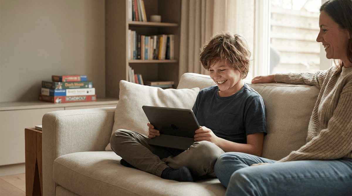 Illustration for Screen Time or Social Time? Reframing Your Kid's Digital Connections