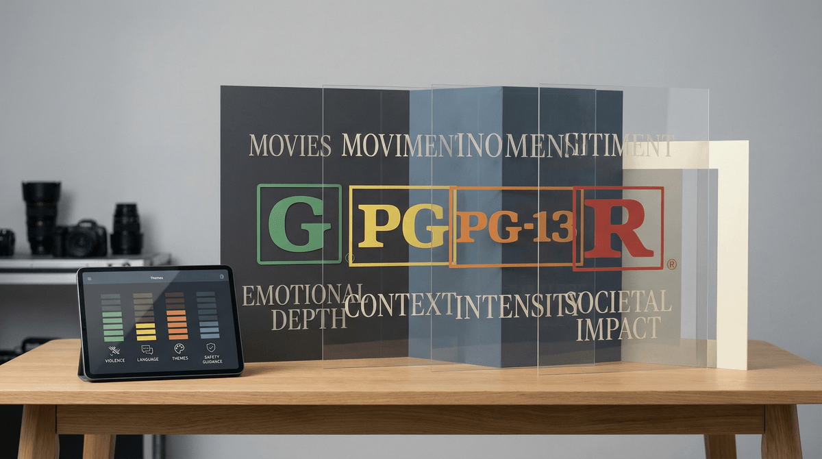 Understanding MPAA Ratings (G, PG, PG-13, R)