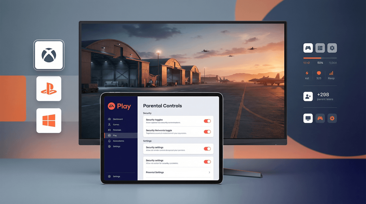 Illustration for Setting Up EA Play Parental Controls for Battlefield Games