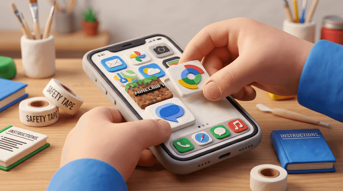 Illustration for Setting Up Your Kid's First iPhone: A Parent's Complete Guide