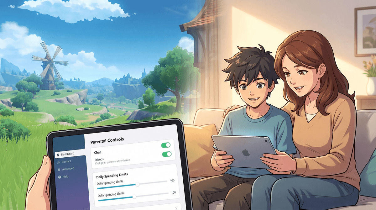 Genshin Impact Parental Controls Setup