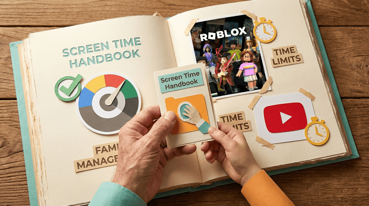 Illustration for How to Share Your Screen Rules with Grandparents, Babysitters, and Other Caregivers