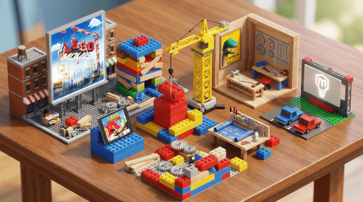 Illustration for Shows and Movies for Kids Who Love LEGOs and Building