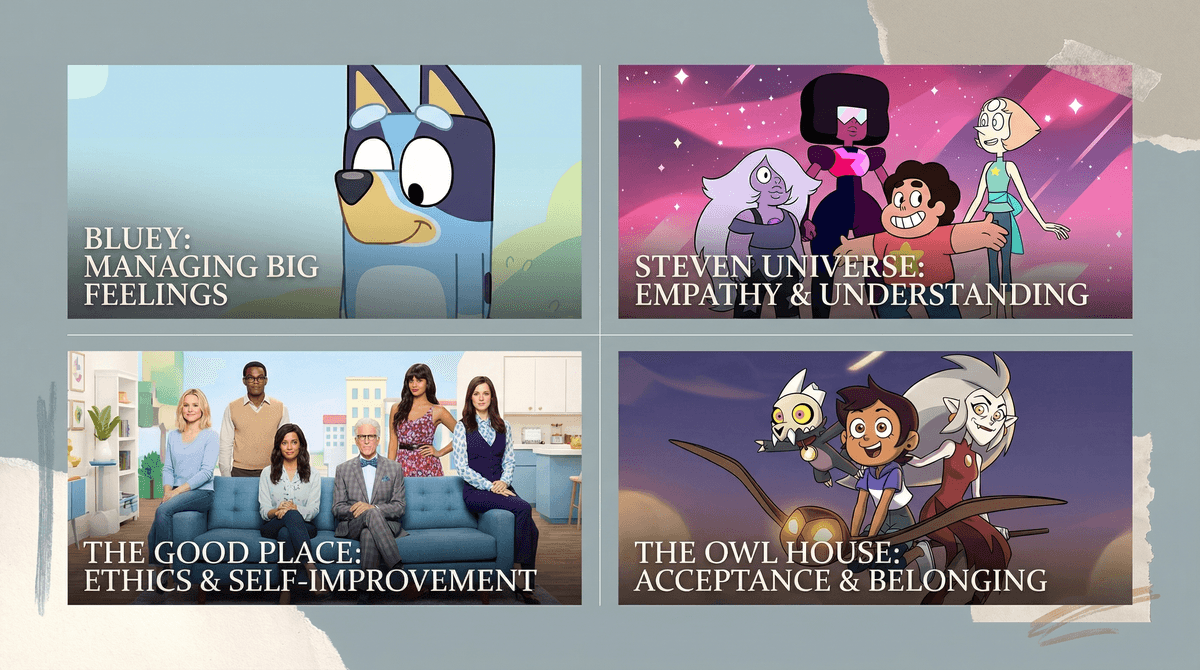 Illustration for From 'Inside Out' to the Real World: Using Shows to Process Anxiety and Depression