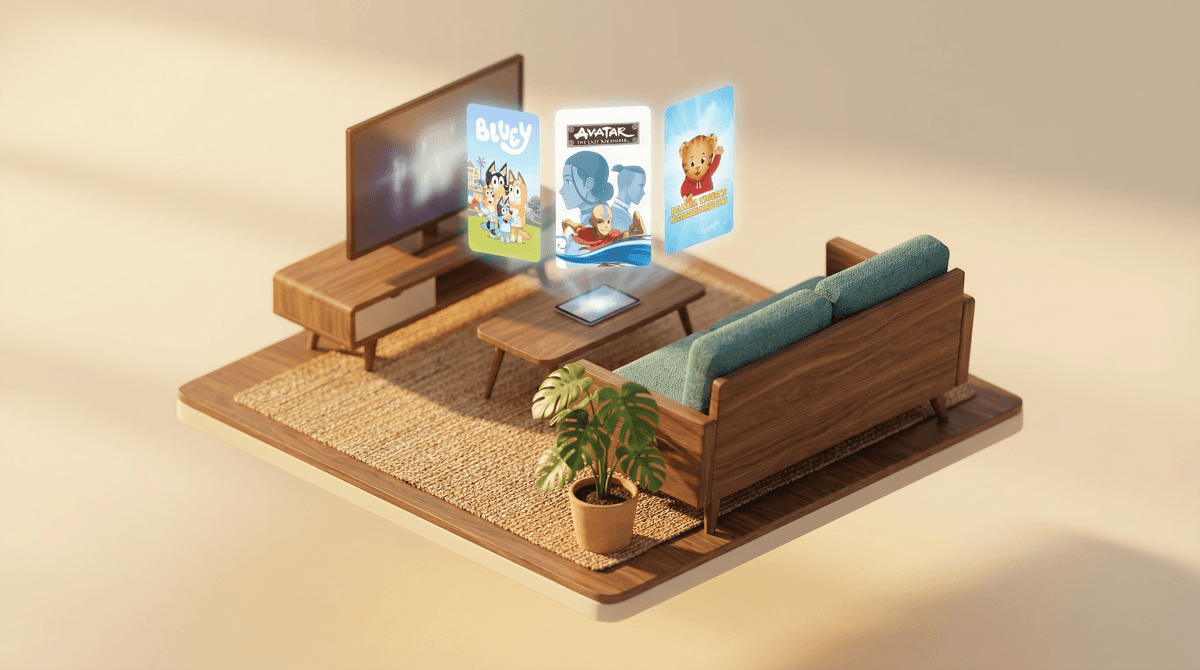 Illustration for Screenwise guide: What Should We Watch A Parents Guide to Finding Quality Shows for Kids