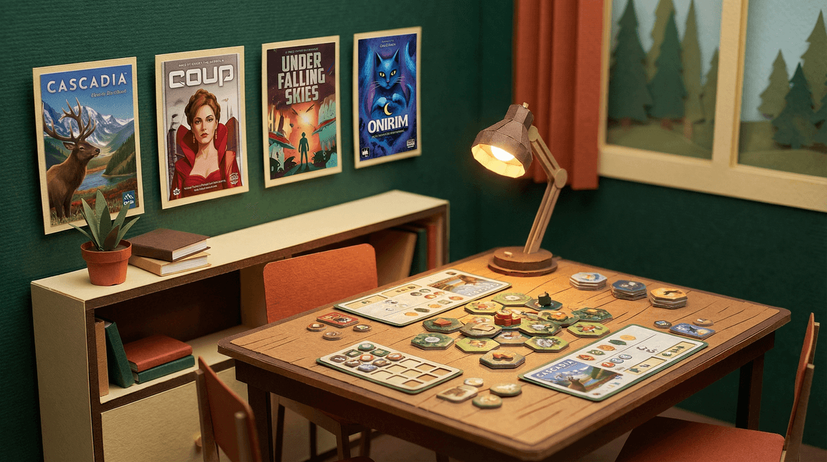 Illustration for Single Player Board Games: Teaching Strategy and Patience in an Offline World