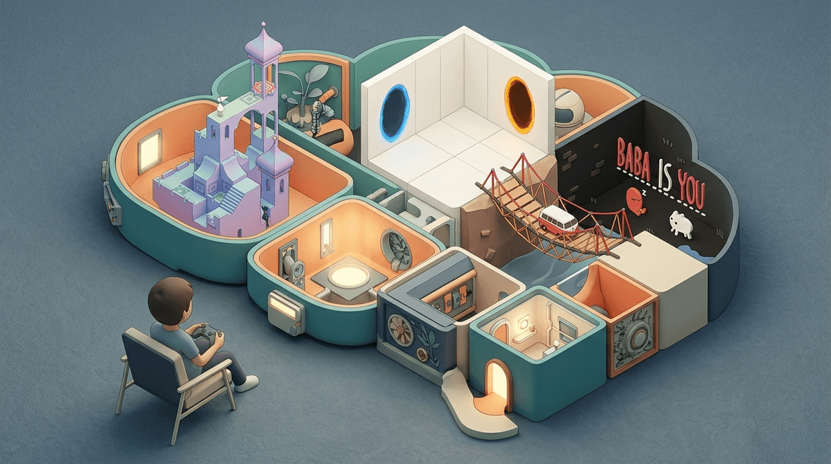From 'Game Over' to 'I Figured It Out': Single-Player Games That Level Up Problem Solving