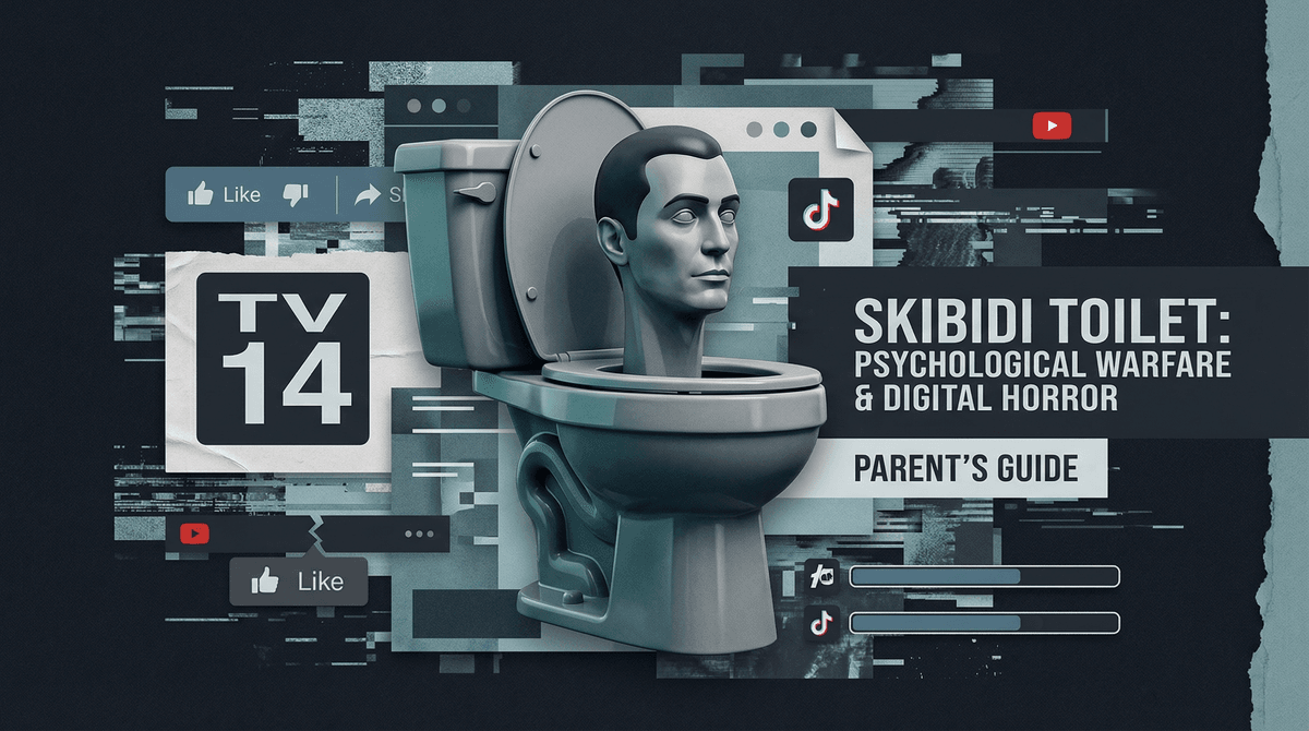 Illustration for Skibidi Toilet Age Rating: Why It's Not For Kids Under 9