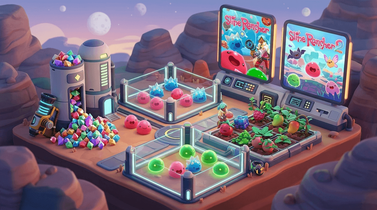 Illustration for Slime Rancher Age Rating: Why It Is Great for Kids Age 7+