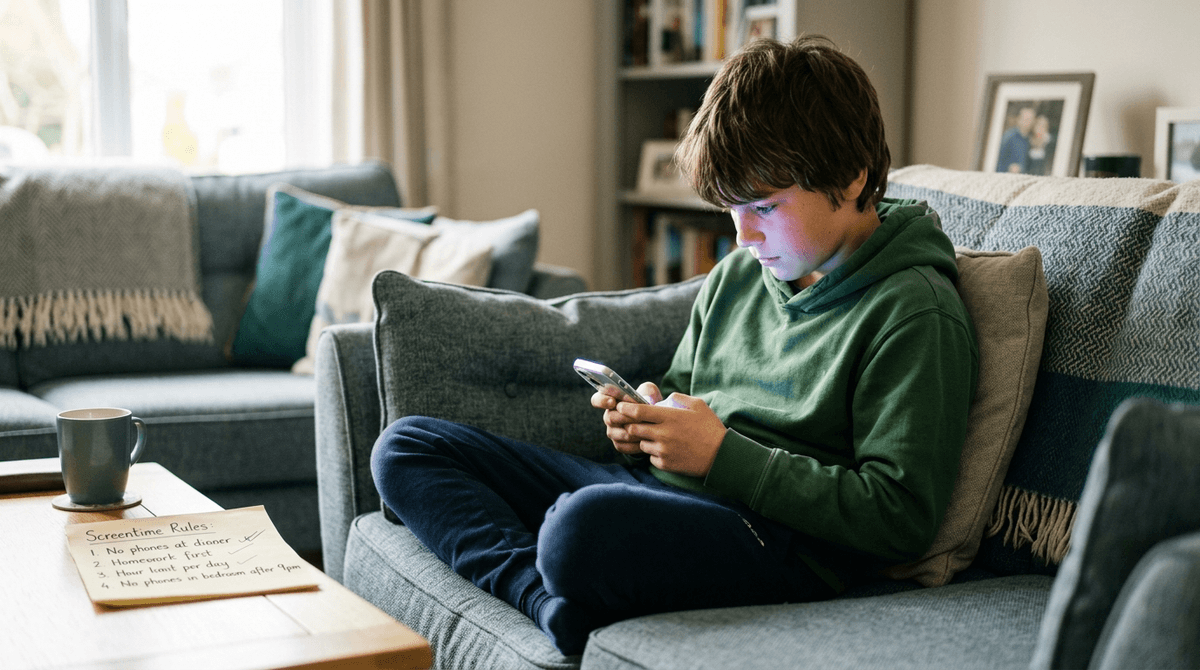 Illustration for Experts Say Smartphone Addiction Is a Policy Failure Not a Parenting One