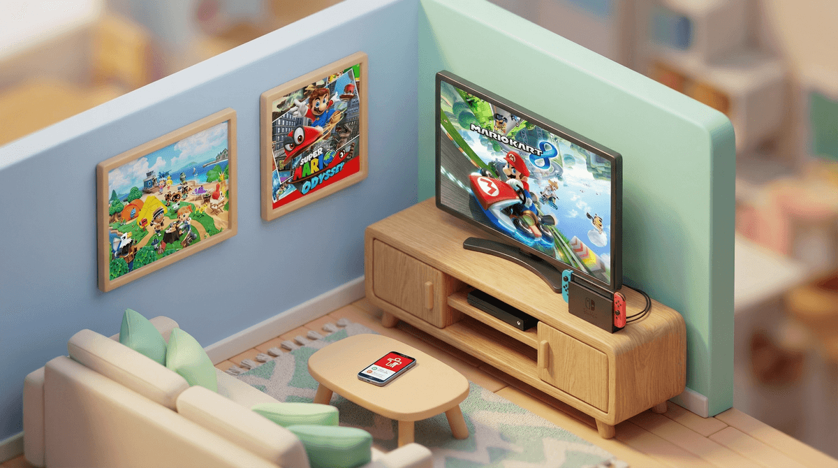 Illustration for So You Just Got a Nintendo Switch: A Parent's Setup Guide