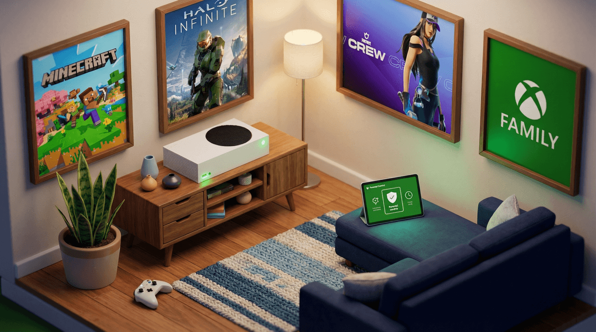 Illustration for So You Just Got an Xbox: A Parent's Setup Guide