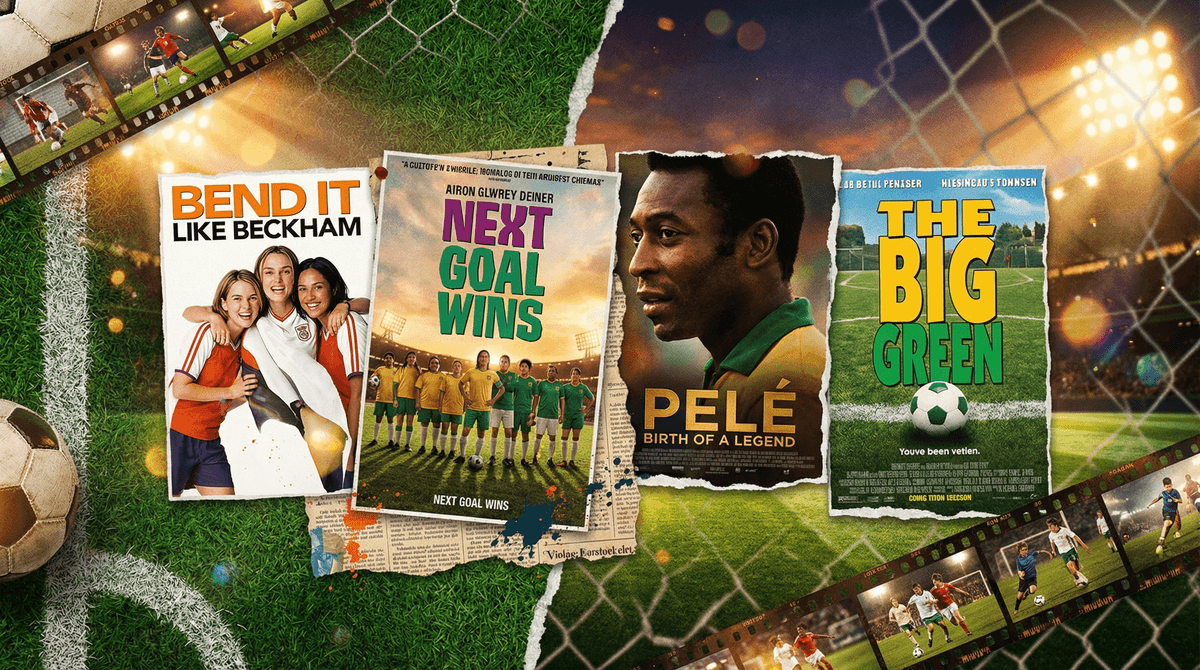 Illustration for Soccer Movies for Kids: 15 Best Films Ranked by Age