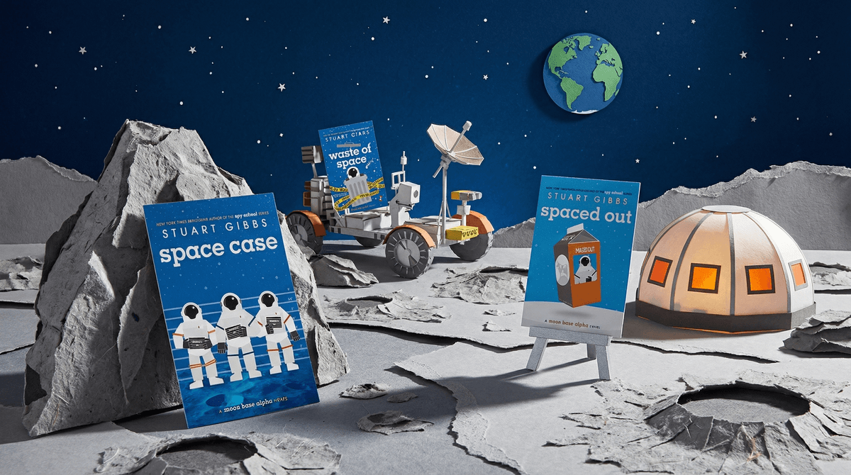 Illustration for Space Case by Stuart Gibbs: A Gateway to STEM and Mystery for Middle Graders