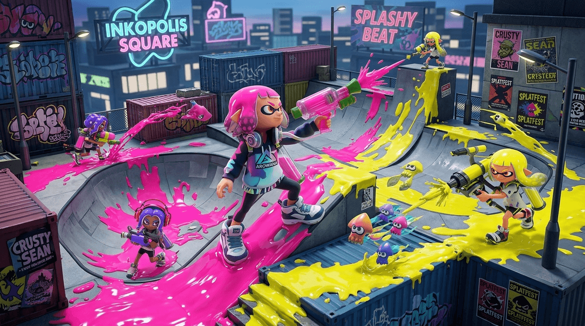 Illustration for Splatoon 3 Age Rating: Why This E10+ Shooter is Kid-Friendly