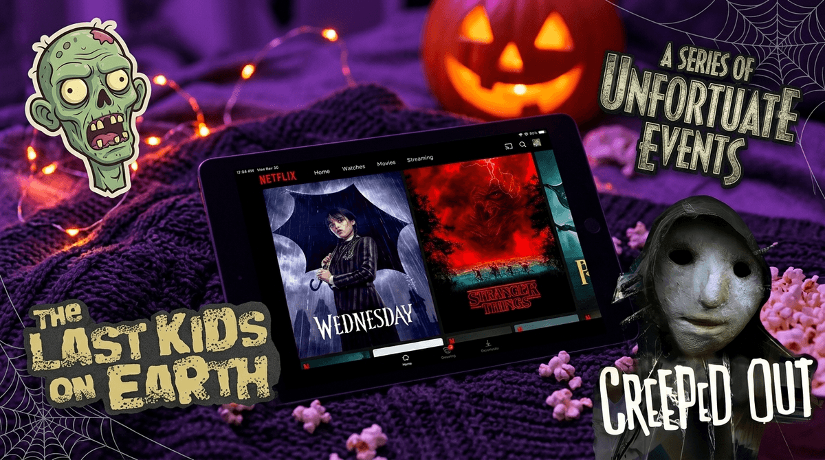 Illustration for The Chill Factor: Navigating Spooky Netflix Hits Without the Nightmares