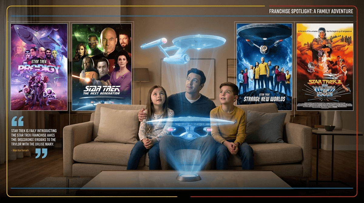 Illustration for To Boldly Go (With Your Kids): A Parent’s Guide to Star Trek