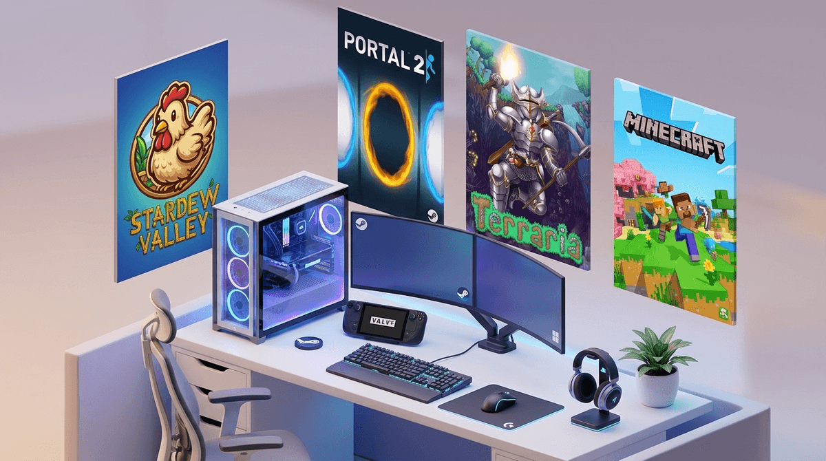 Illustration for From Roblox to Steam: A Parent’s Guide to PC Gaming