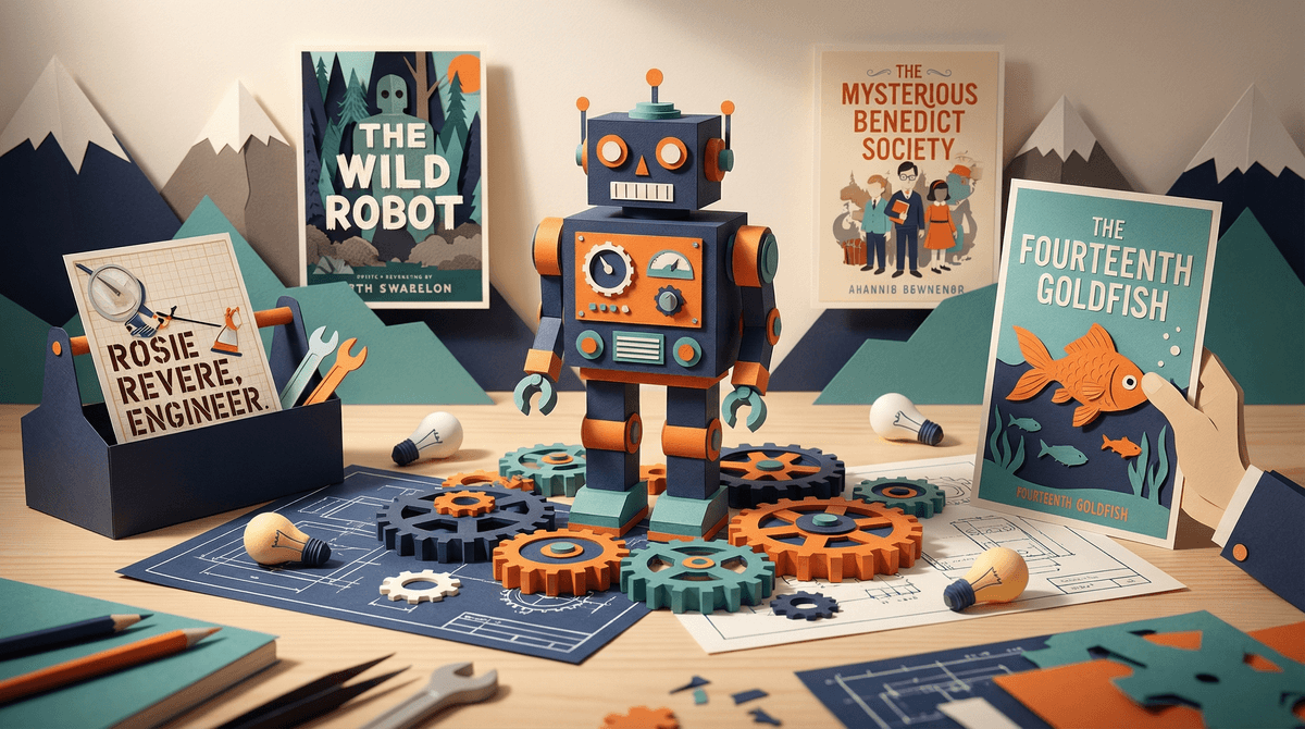 Illustration for STEM-Inspired Fiction Books That Make Science and Math Actually Cool