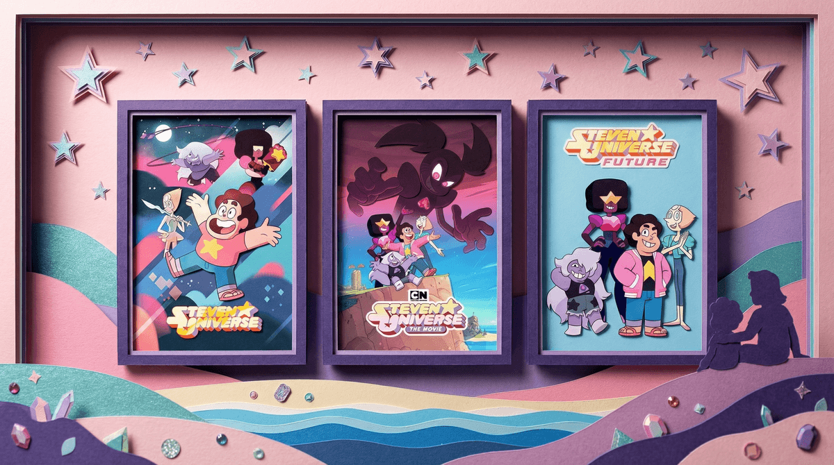 Illustration for Steven Universe: A Parent's Guide to Representation, Relationships, and Really Deep Themes