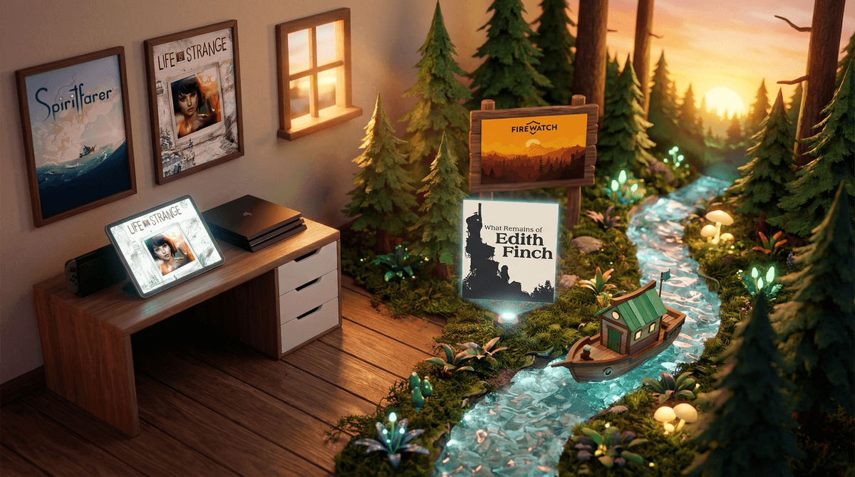 Illustration for Story-Based Video Games: When Gaming Becomes Interactive Storytelling