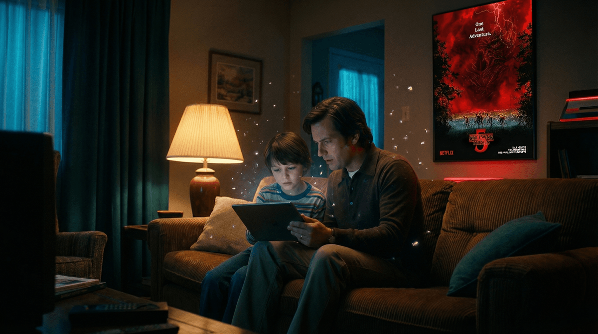 Illustration for Is Your 8-Year-Old Ready for Stranger Things?