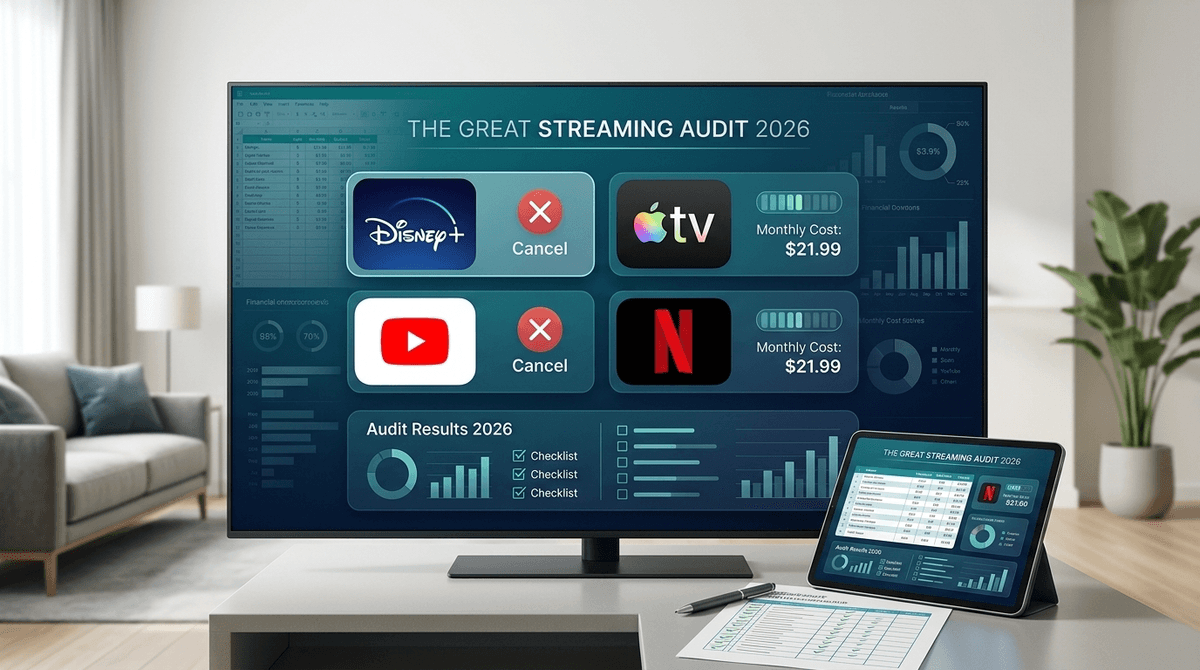 Illustration for The Great Streaming Audit: Taming the Family Bill in 2026