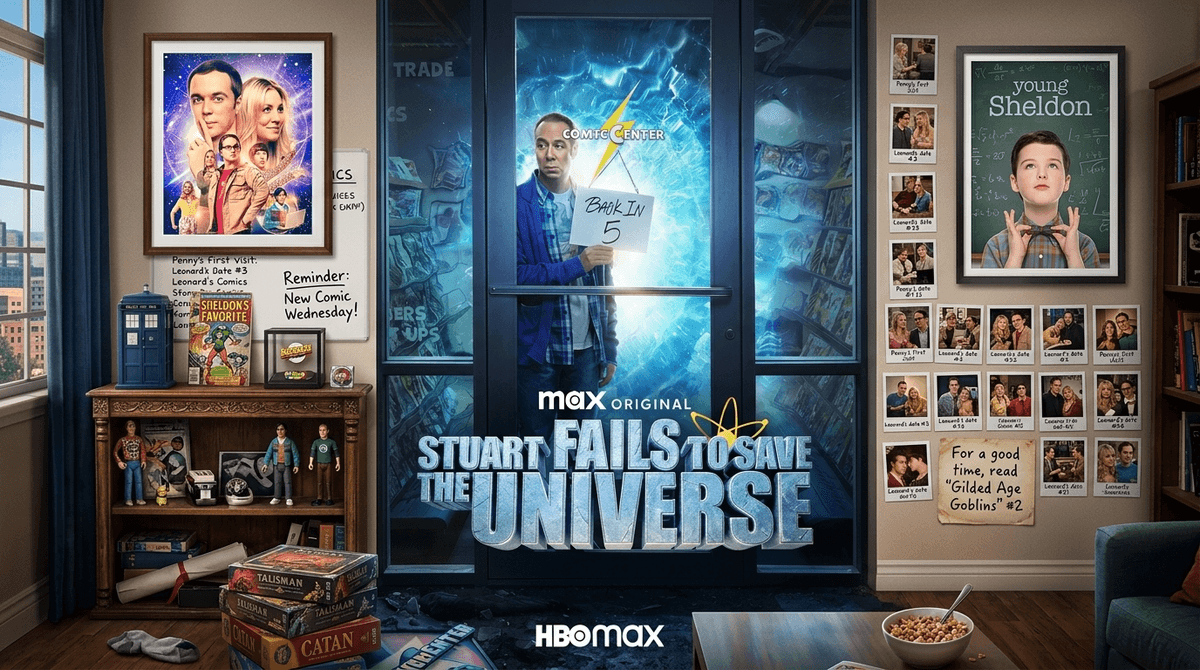 Stuart Fails to Save the Universe: Big Bang Theory's Weird Sci-Fi Pivot