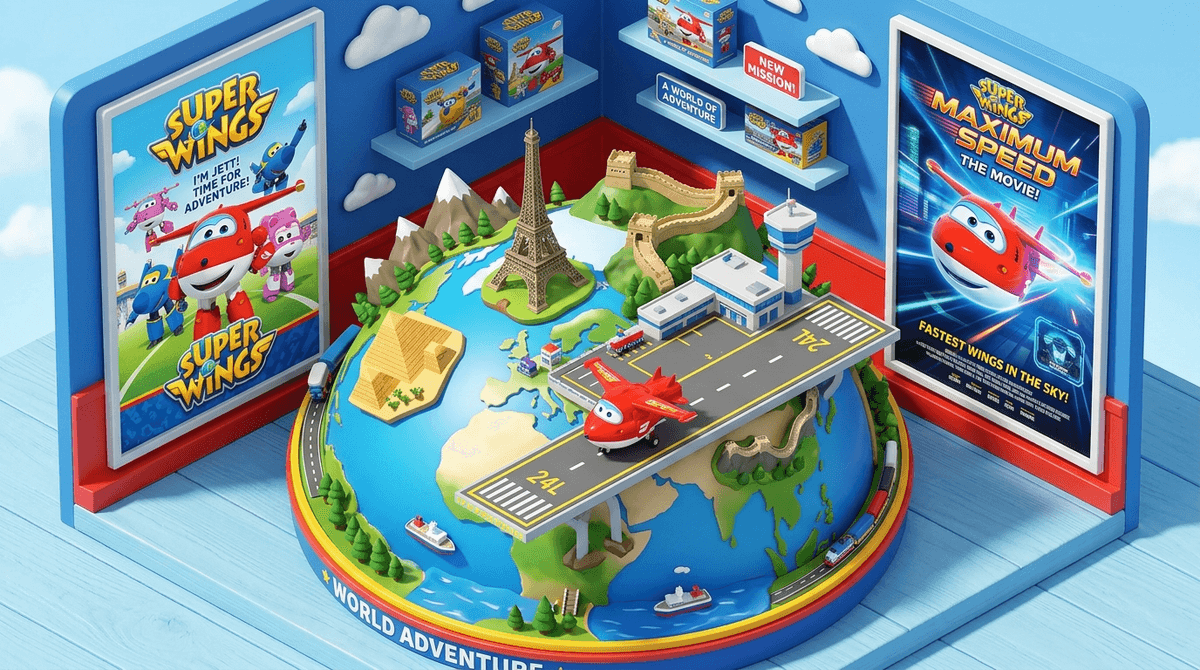 Illustration for Super Wings: A Parent’s Guide to Jett’s Global Missions