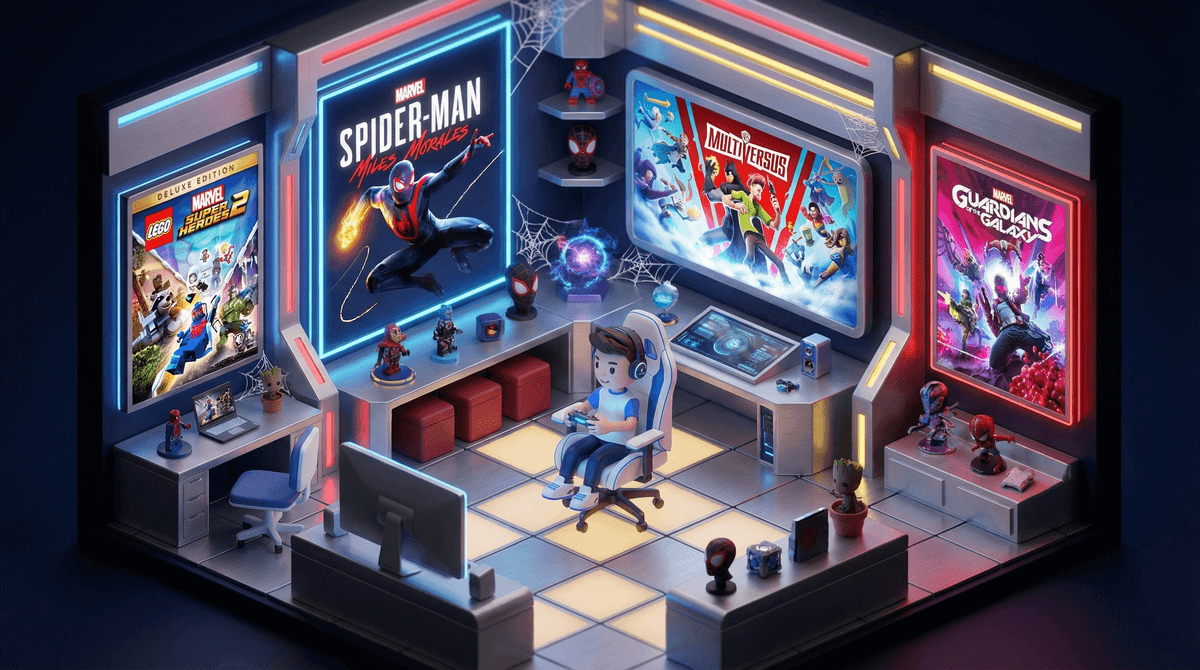 Illustration for Superhero Games for Kids: Finding Age-Appropriate Powers and Play