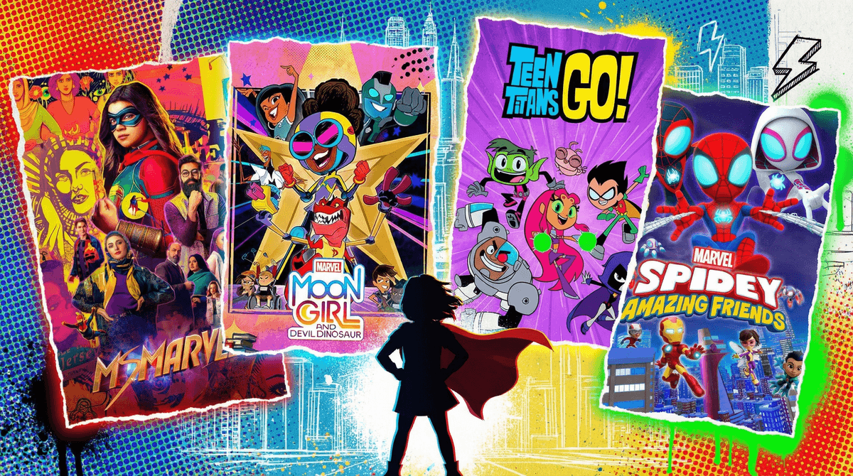 Illustration for Superhero TV for Families: From Marvel to DC, What's Worth Watching Together
