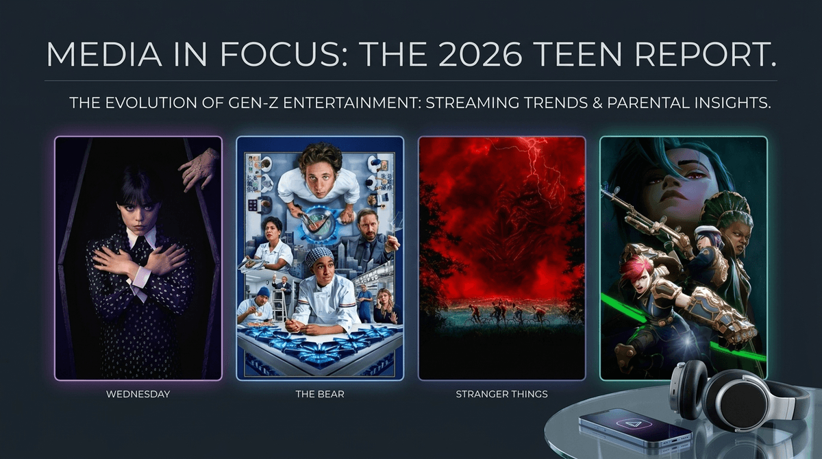 Illustration for Beyond the Binge: What Your Teen is Really Watching in 2026