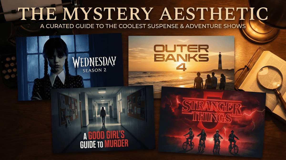 Illustration for Secrets, Sleuths, and TV-MA: A Parent's Guide to the Teen Mystery Craze