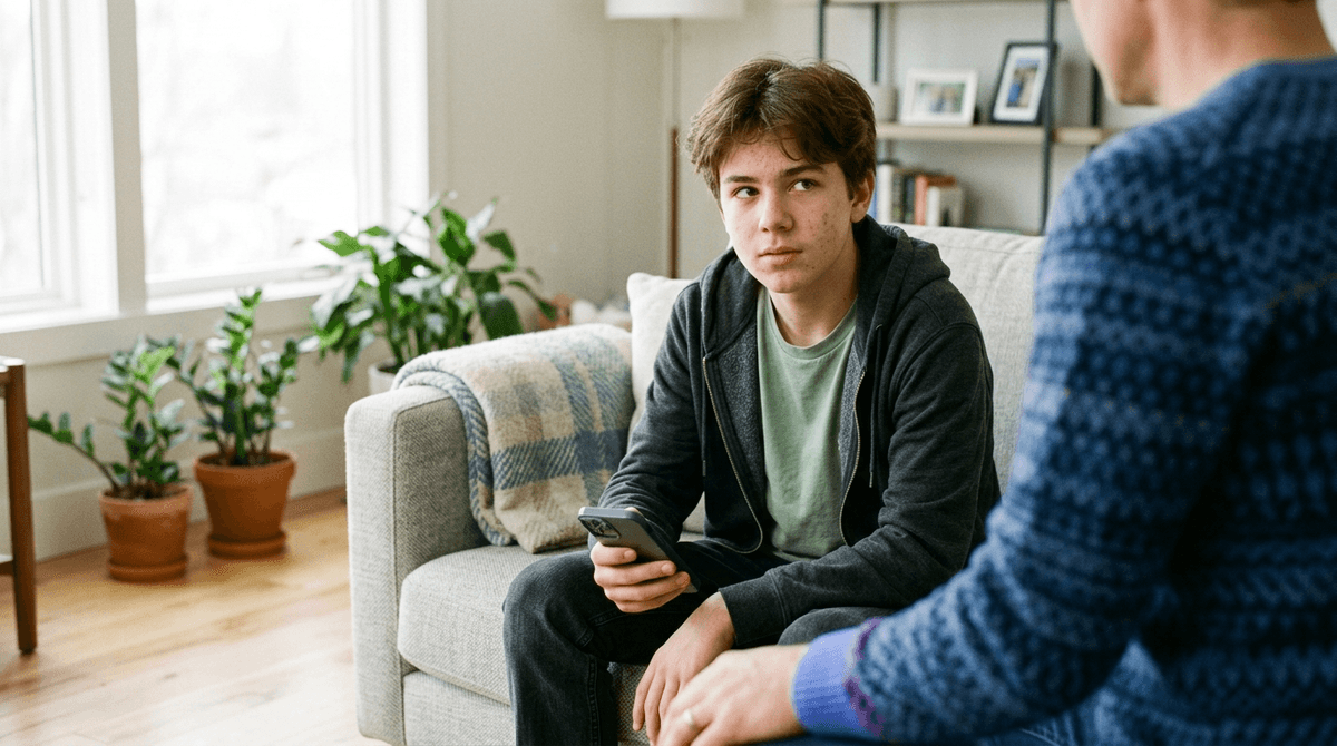 Illustration for Teens Rank Parents and Social Media as Top Mental Health Drivers