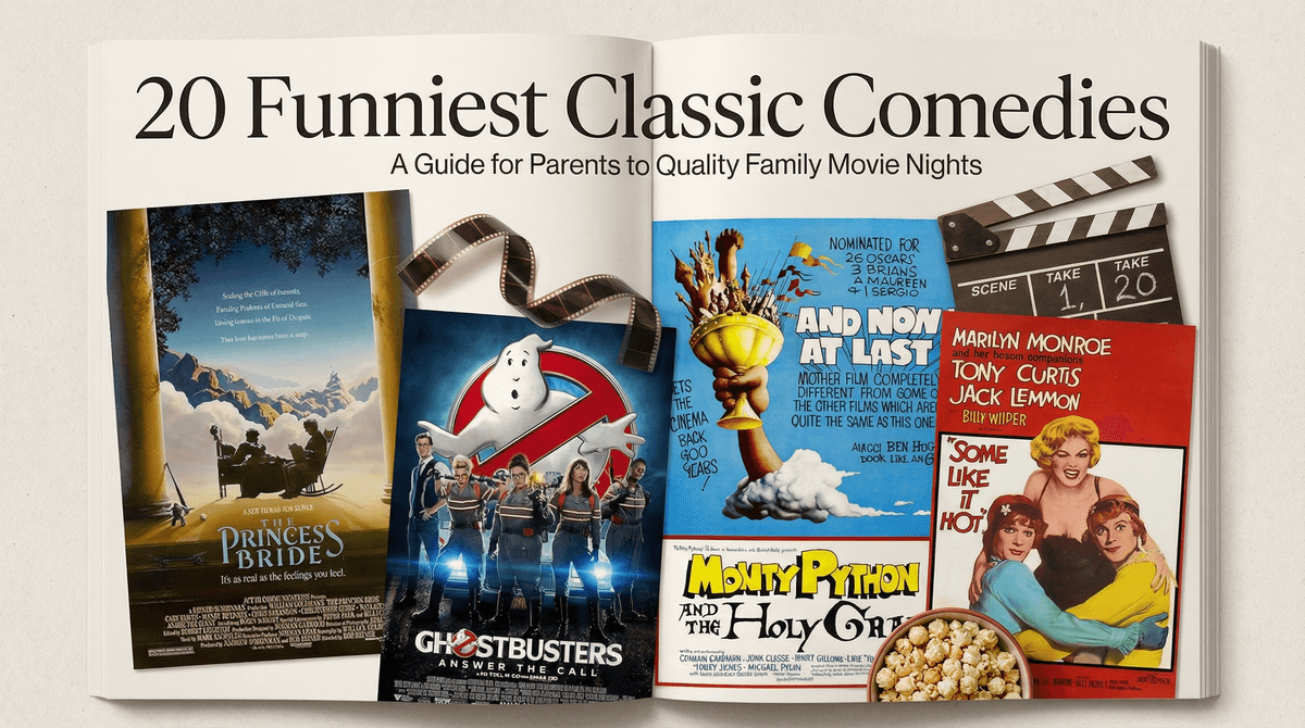Illustration for The 20 Funniest Classic Comedies Ever Made