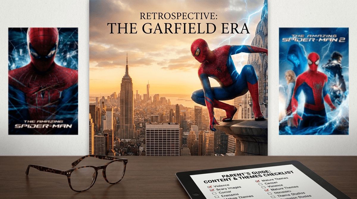 Illustration for Web-Slinging and Reality Checks: A Parent’s Guide to The Amazing Spider-Man 2