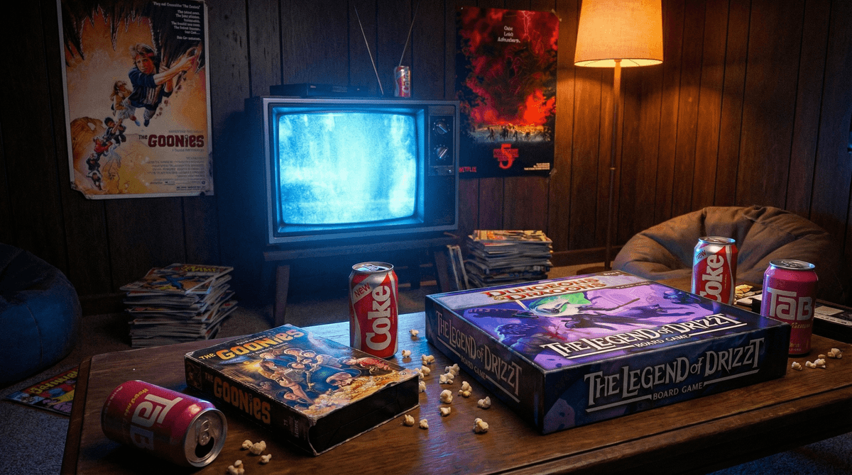 Illustration for The Awkward Guide to Watching Stranger Things with Parents