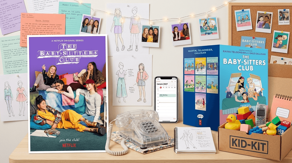 Illustration for Tiny CEOs and Big Feelings: A Parent’s Guide to The Baby-Sitters Club