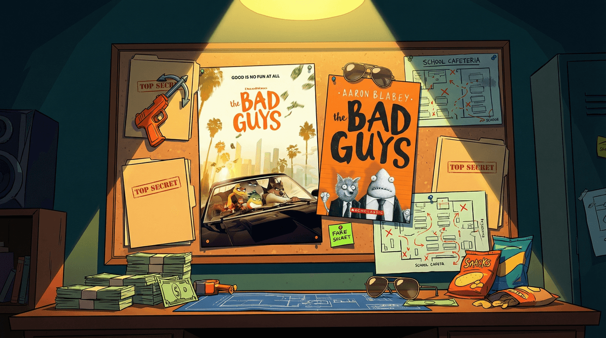 Illustration for The Bad Guys Series: When Villains Become Heroes