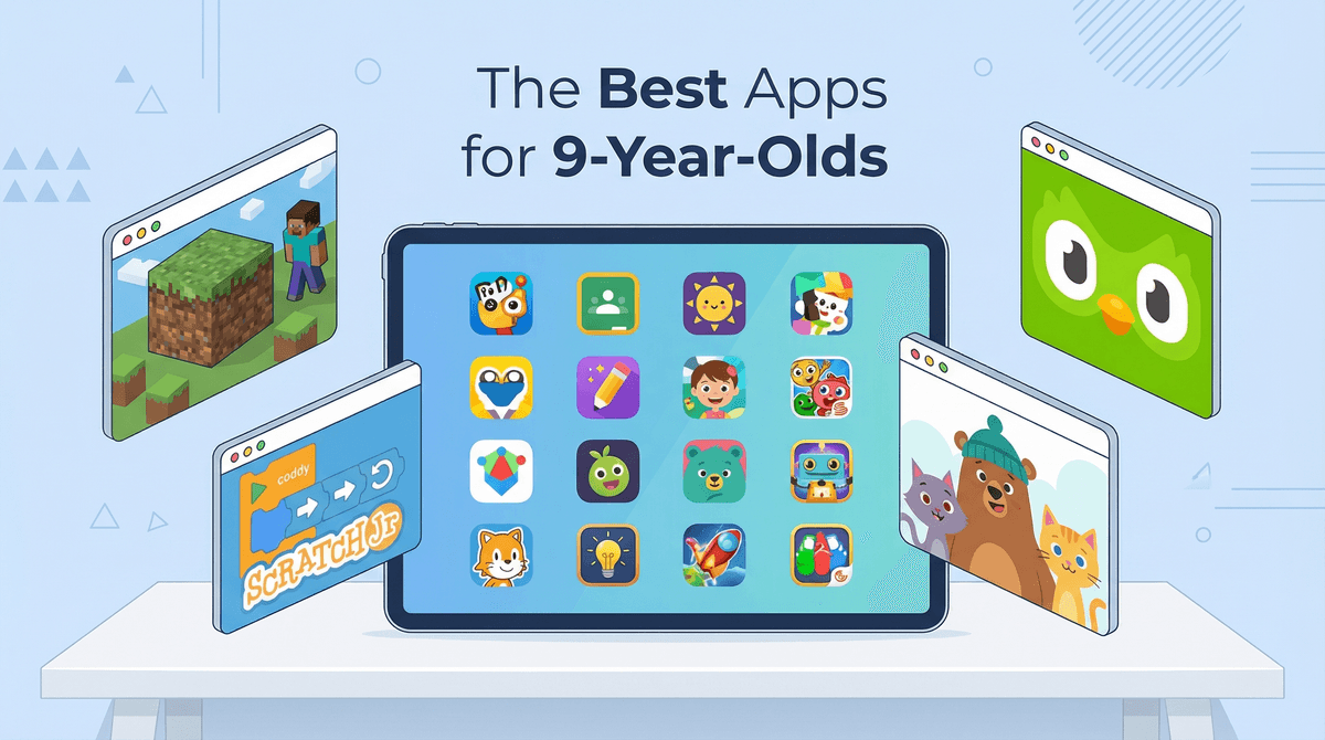 Best Apps for Your 9-Year-Old