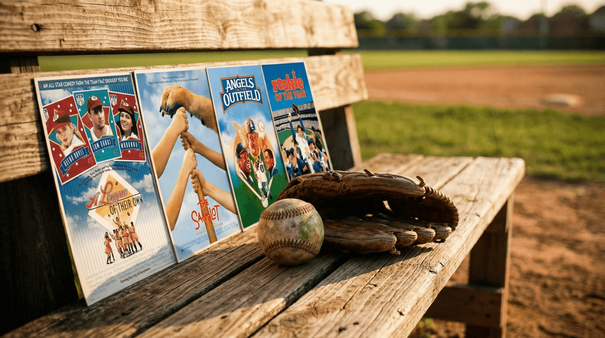Illustration for Baseball Movies for Kids: 15 Best Picks Ranked by Age