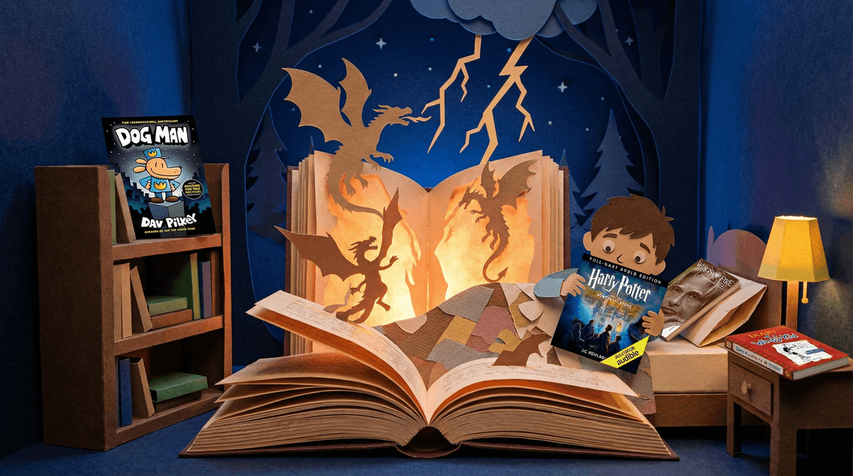 Illustration for The Best Books 4th Graders Can't Put Down