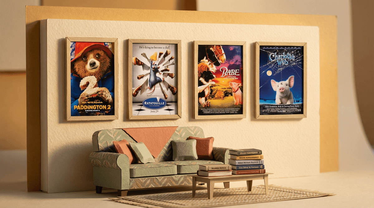 Illustration for The Best Children's Movies with Animals: Heartwarming Picks That Spark Important Conversations