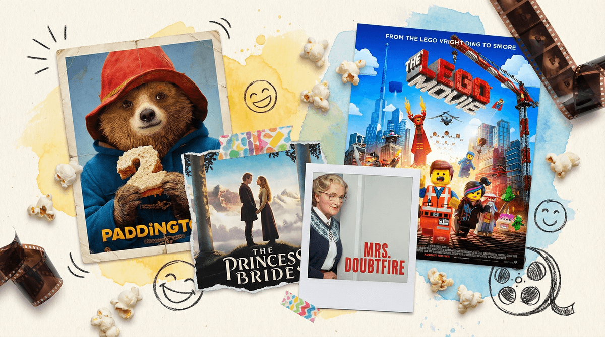 Illustration for The Best Family-Friendly Comedy Movies of All Time