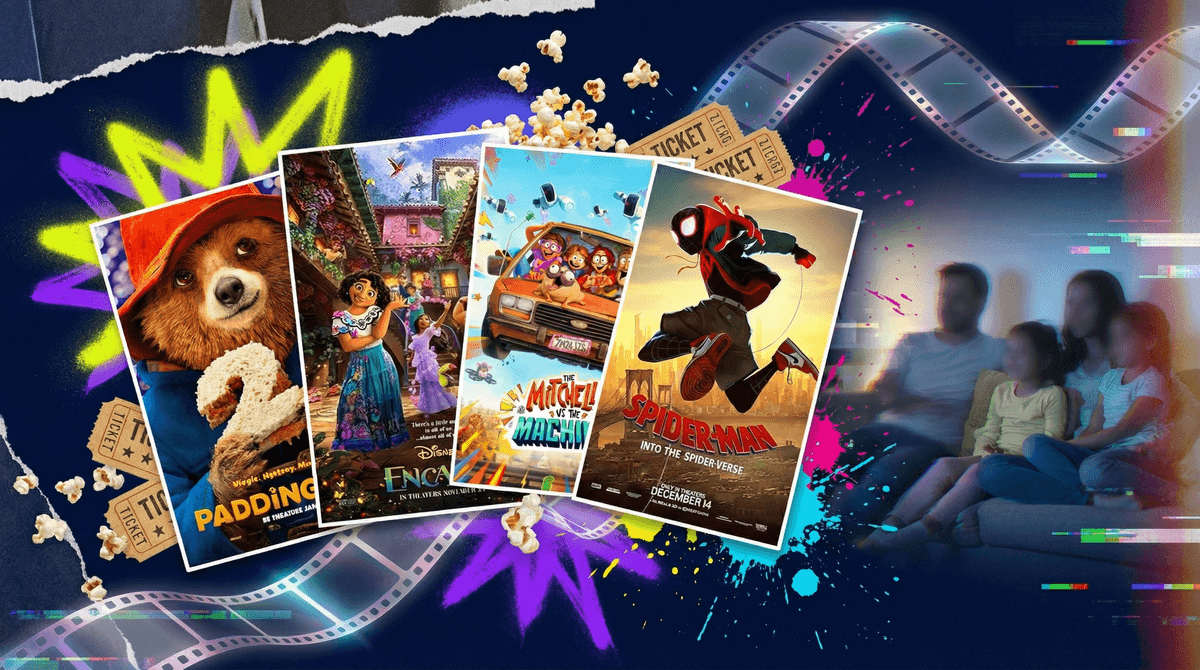 Illustration for The Best Family Movies for Your Next Movie Night