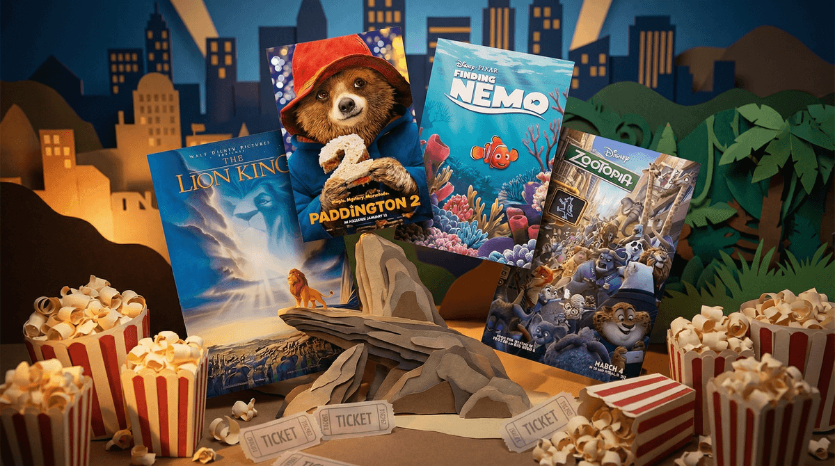 Illustration for 25 Best Kids Movies With Animals Ranked by Age Suitability