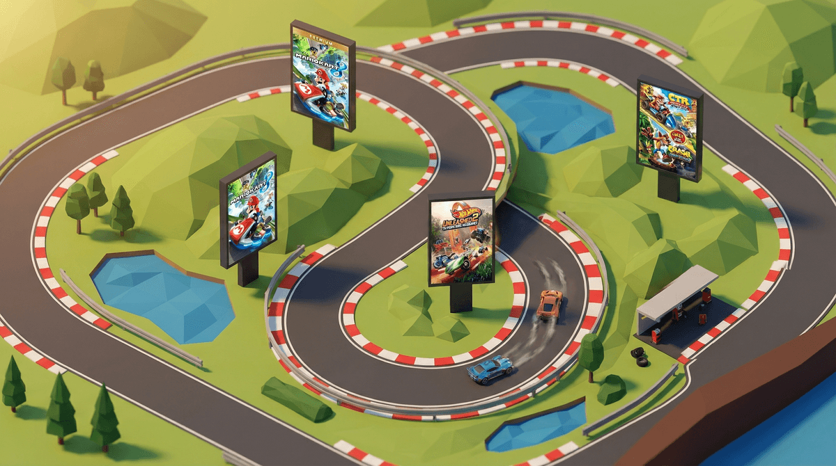 Illustration for The Best Kids' Racing Games for Speedy Fun